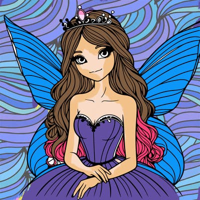 realistic fairy princess