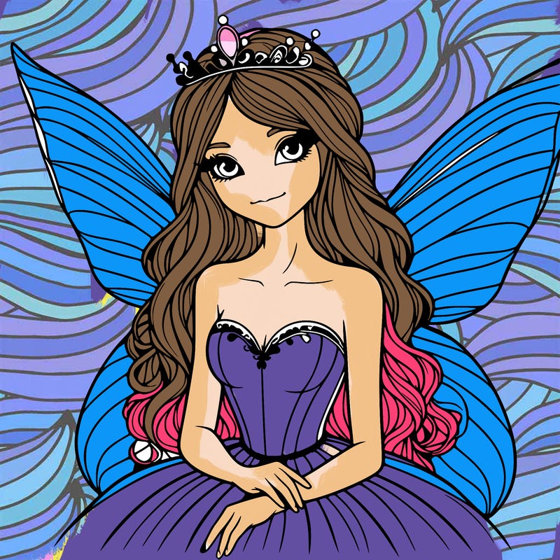 realistic fairy princess