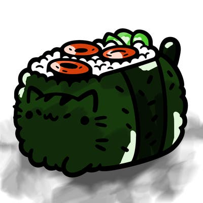 sushi cat