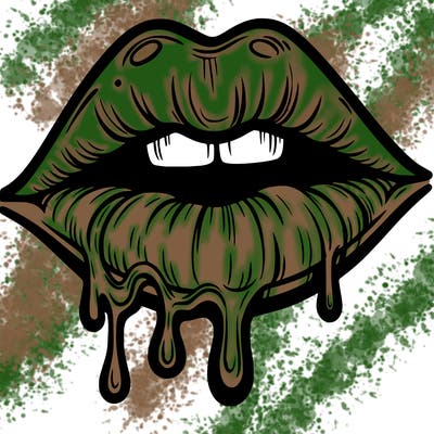 lips that look realistic and drip