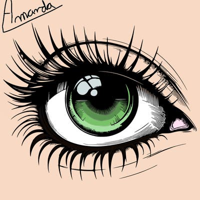 realistic eye