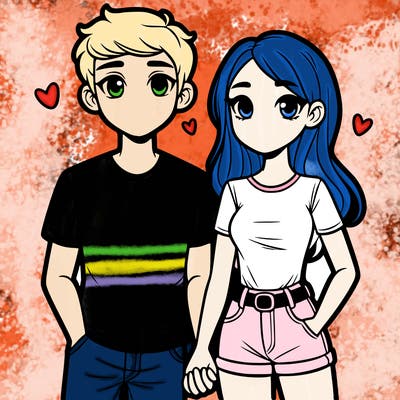 boyfriend and girlfriend