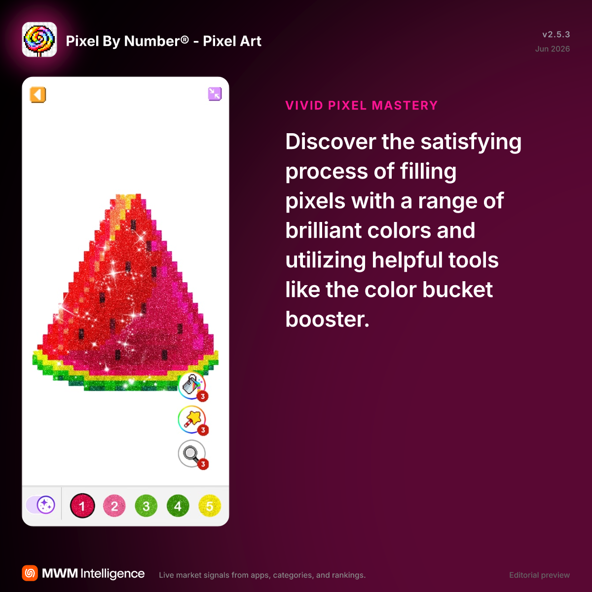 Pixel By Number® - Pixel Art - Games App | MWM