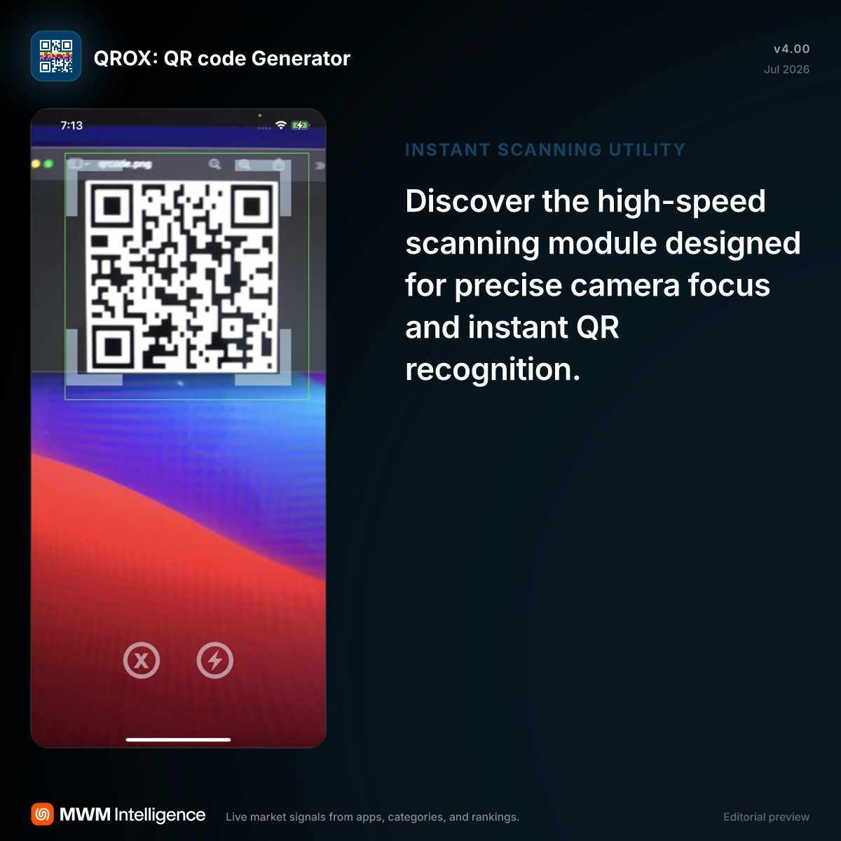 QROX: QR code Generator - Utilities App | MWM