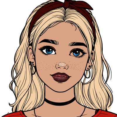 realistic teenage girl