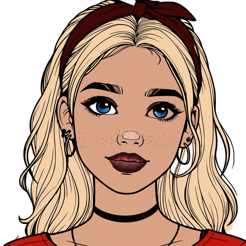 realistic teenage girl