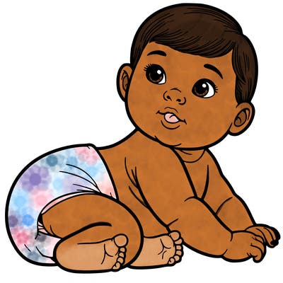 realistic baby