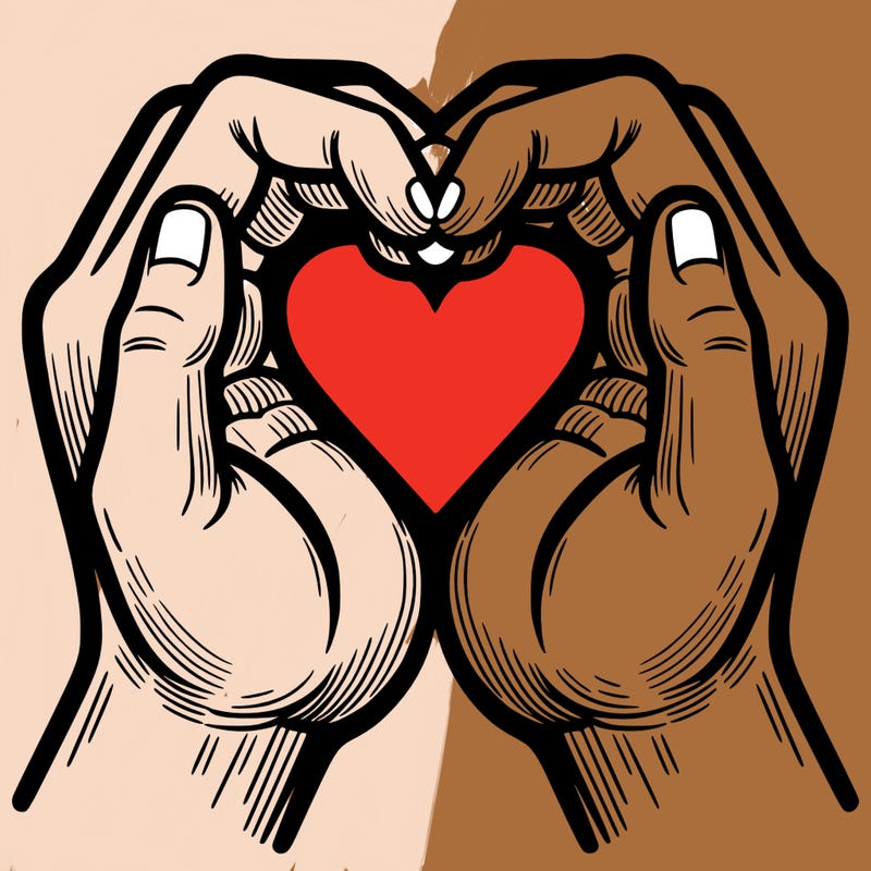 hands making a heart