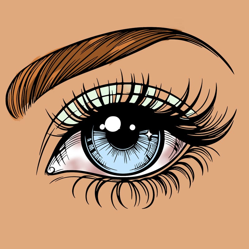 a beautiful eye