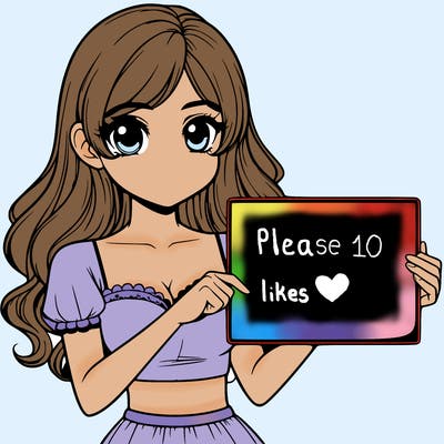 realistic pretty girl holding blank sign