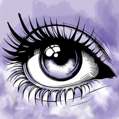 realistic eye