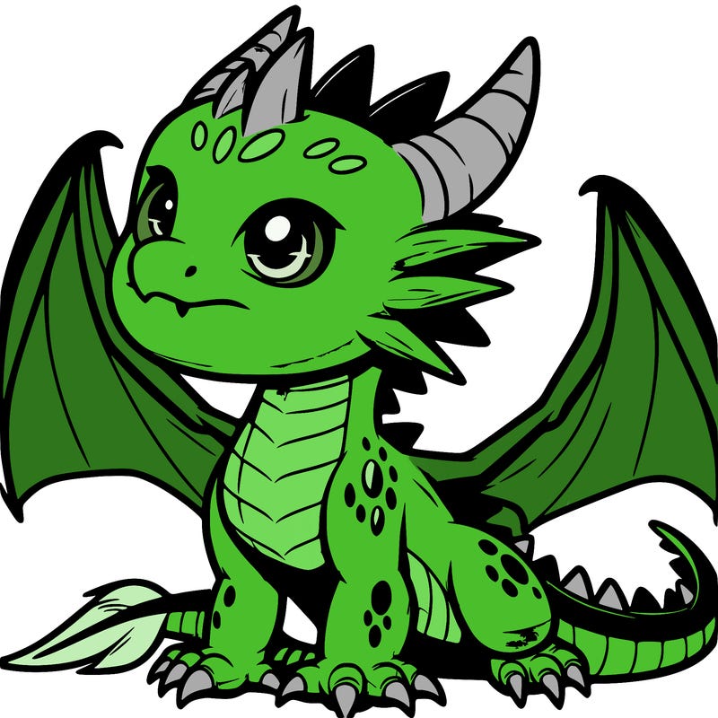 fierce baby night dragon