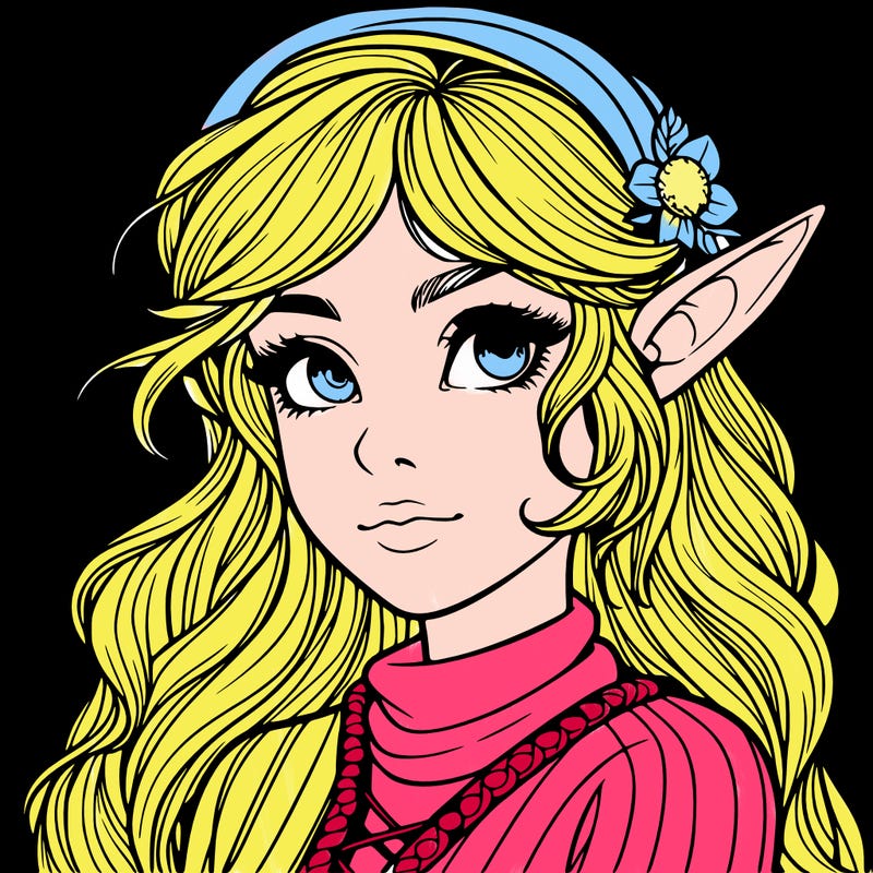realistic elf girl