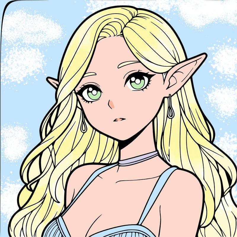 realistic girl elf