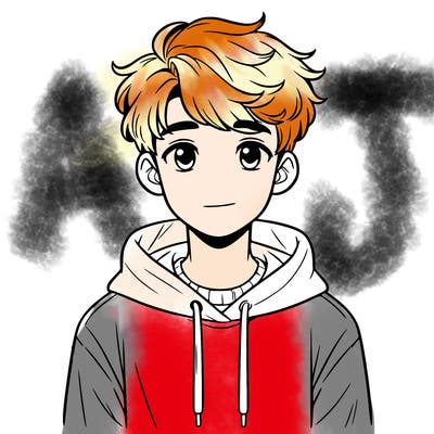 teenager boy with sweatshirt