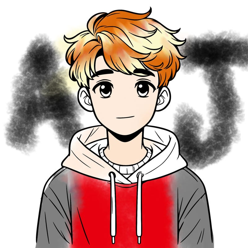 teenager boy with sweatshirt