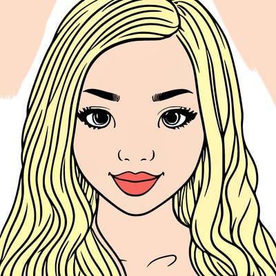 girl cute popular hair long