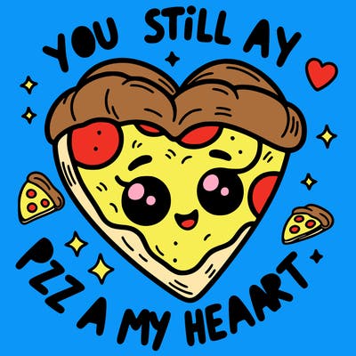 you still a pizza my heart
