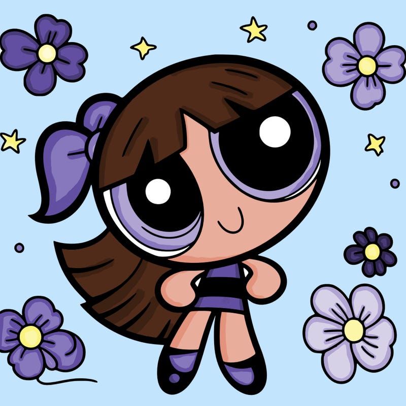a powerpuff girl
