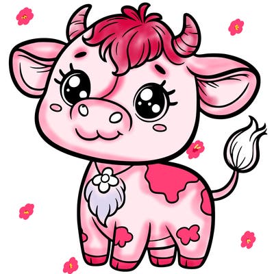 cute cow