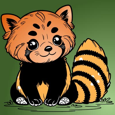 red panda