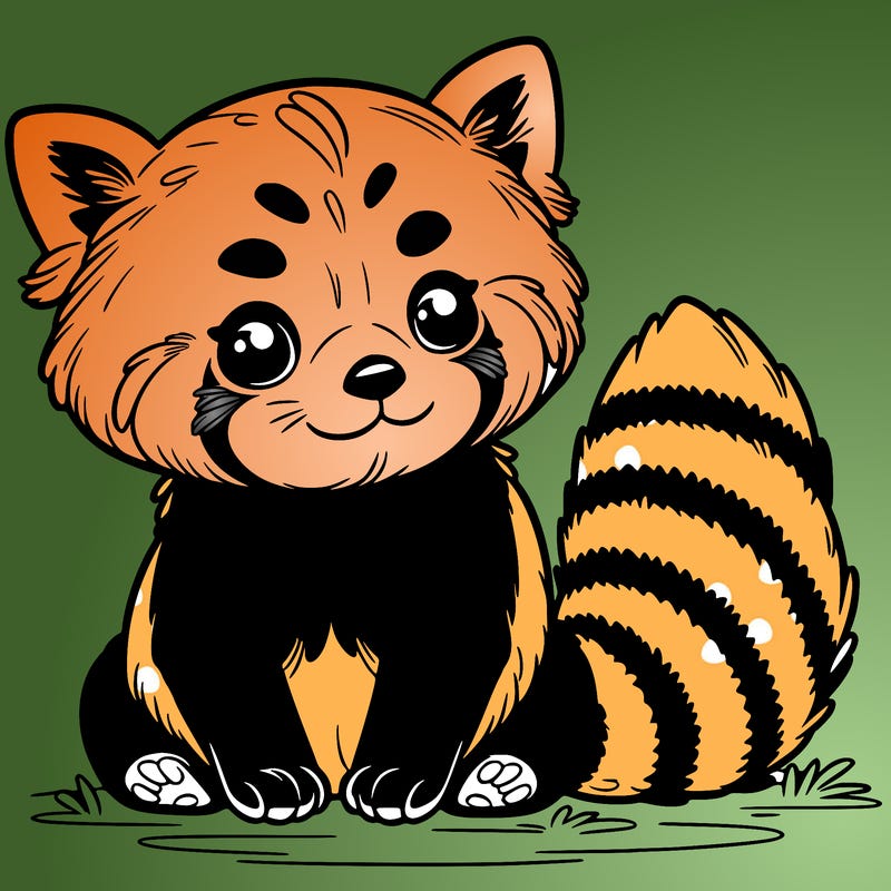 red panda