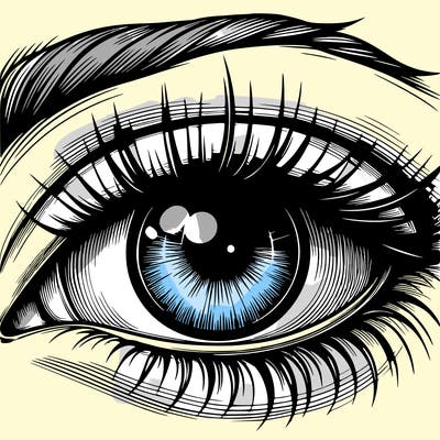 realistic eye