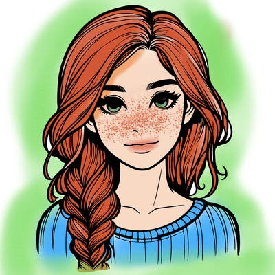 realistic teenage girl