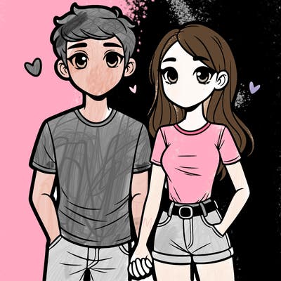 boyfriend and girlfriend