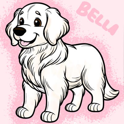 a golden retriever dog