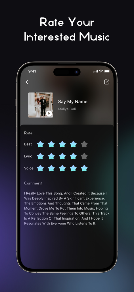 RaMusi: Offline Music Player - Interface do aplicativo RaMusi para classificar faixas de música por batida, letras e voz