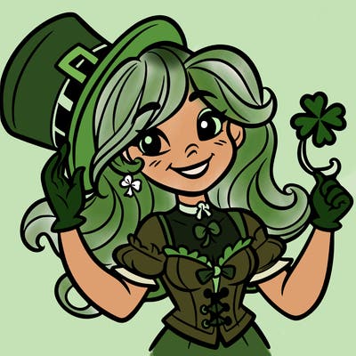 female leprechaun