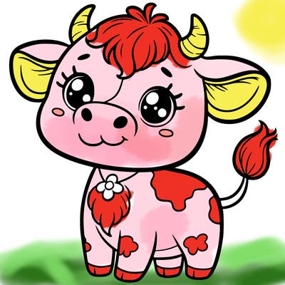 cute cow