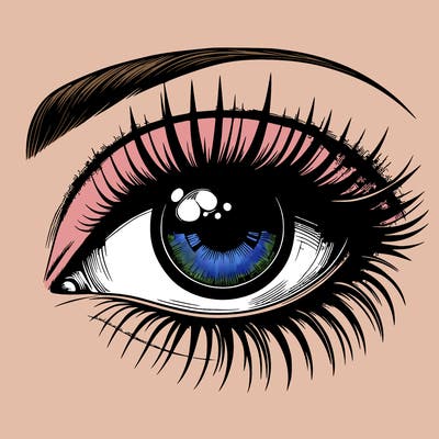 realistic eye