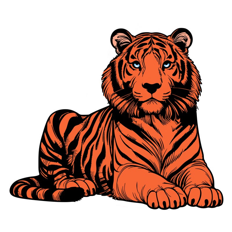 realistic tiger