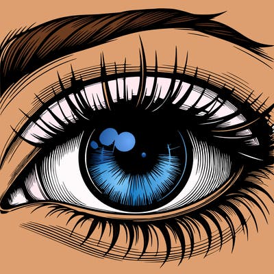 realistic eye
