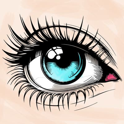 realistic eye