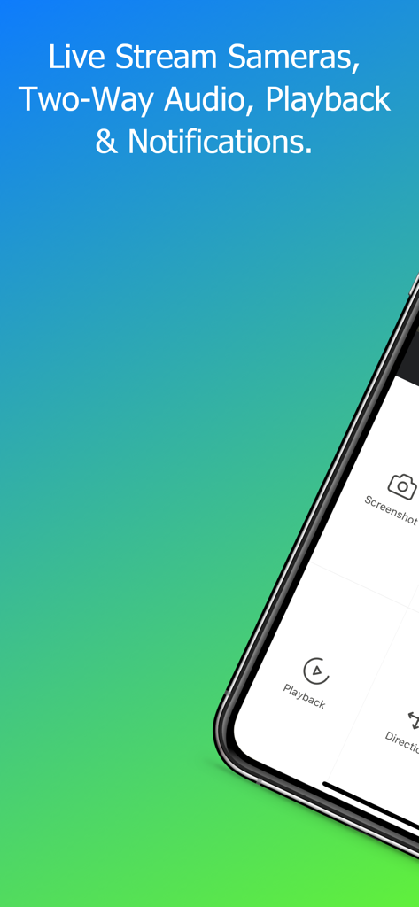 Eclipse Home 앱 실시간 카메라 스트리밍 및 양방향 오디오 기능 인터페이스