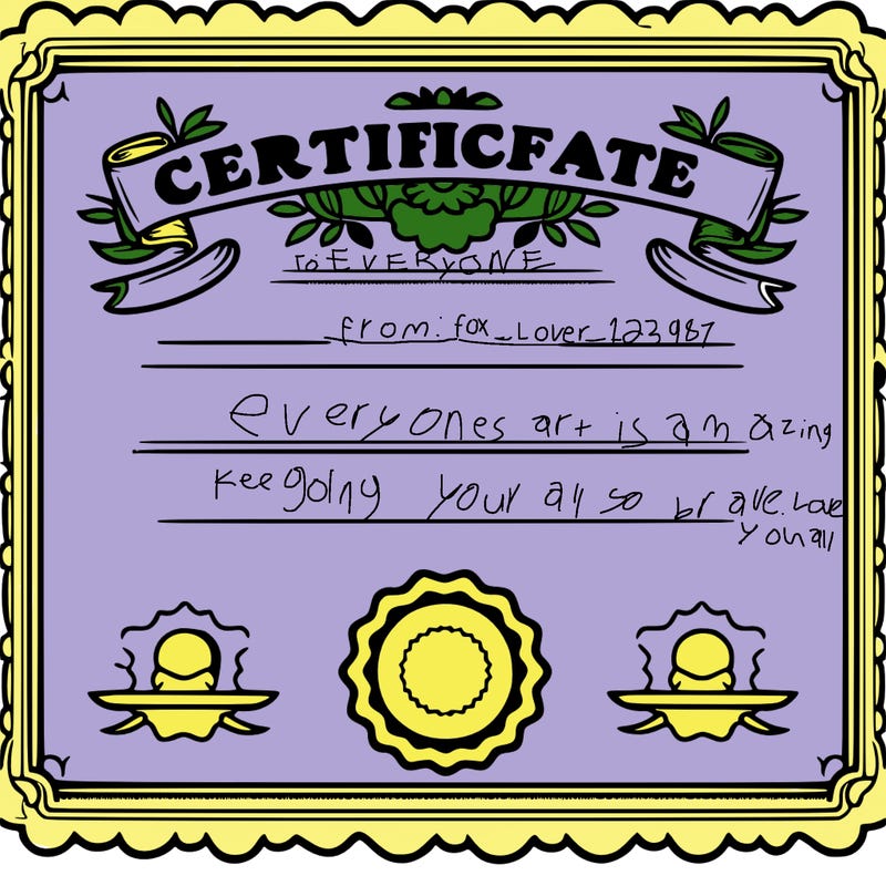 certificate paper