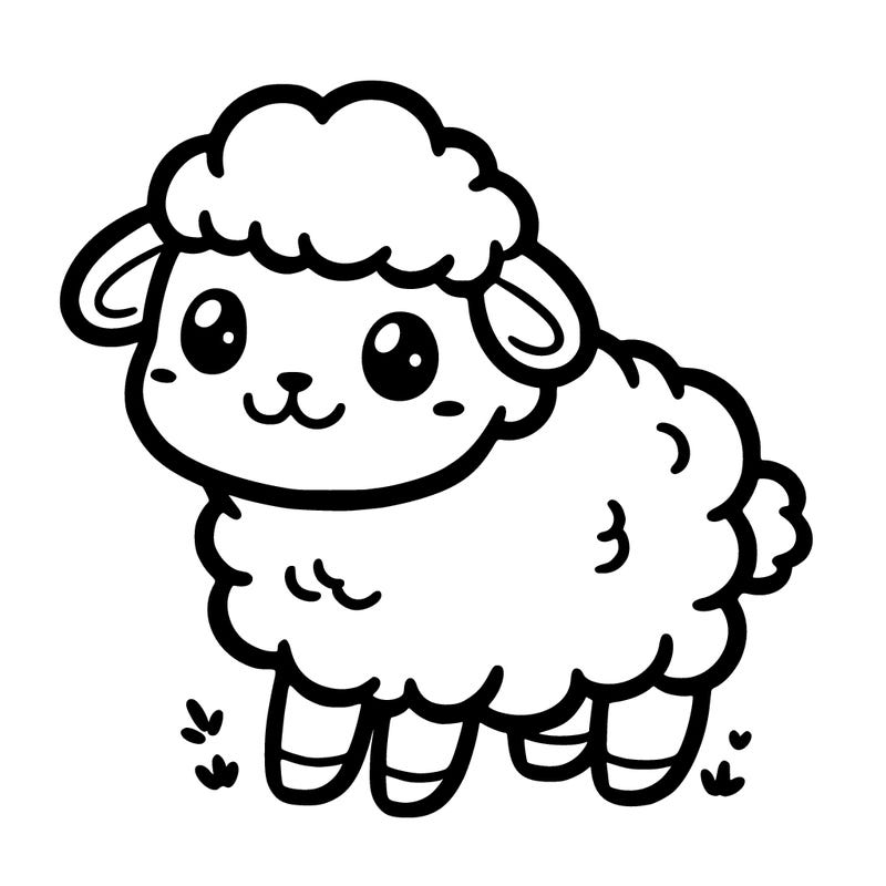 really cute sheep