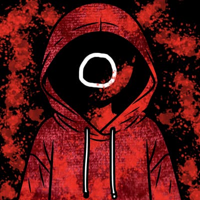 faceless girl in hoodie