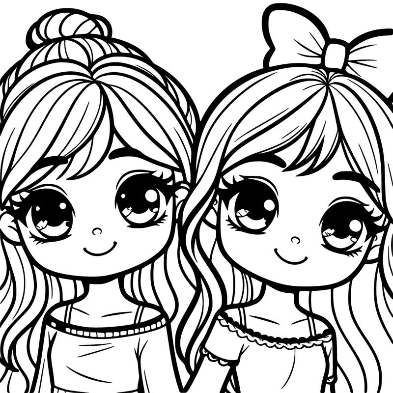 two girl best friends