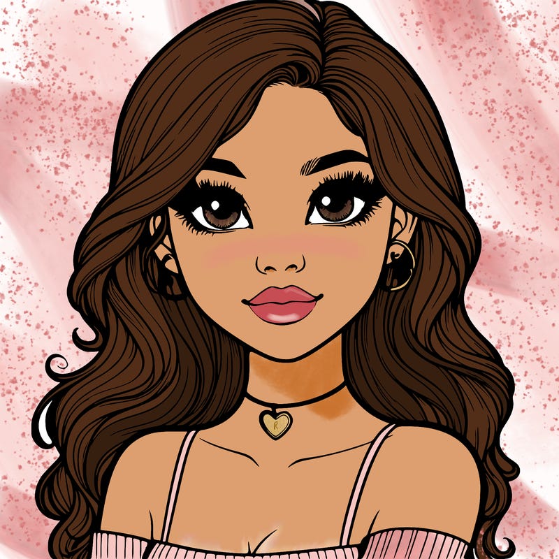 realistic pretty girl