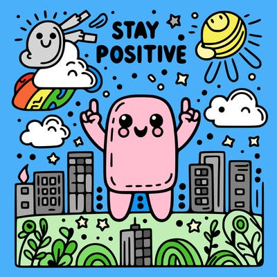 stay positive