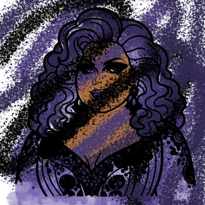 realistic plus size drag queen