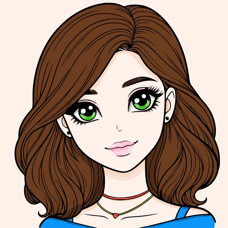 realistic pretty girl