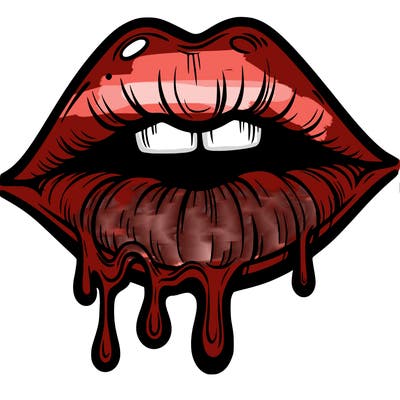 lips that look realistic and drip