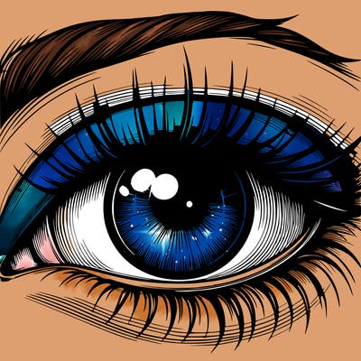 realistic eye