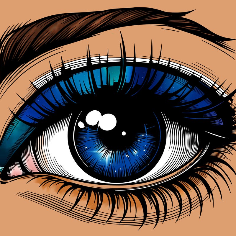 realistic eye