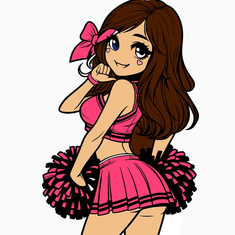 realistic cheerleader